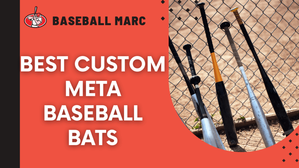 custom meta baseball bats