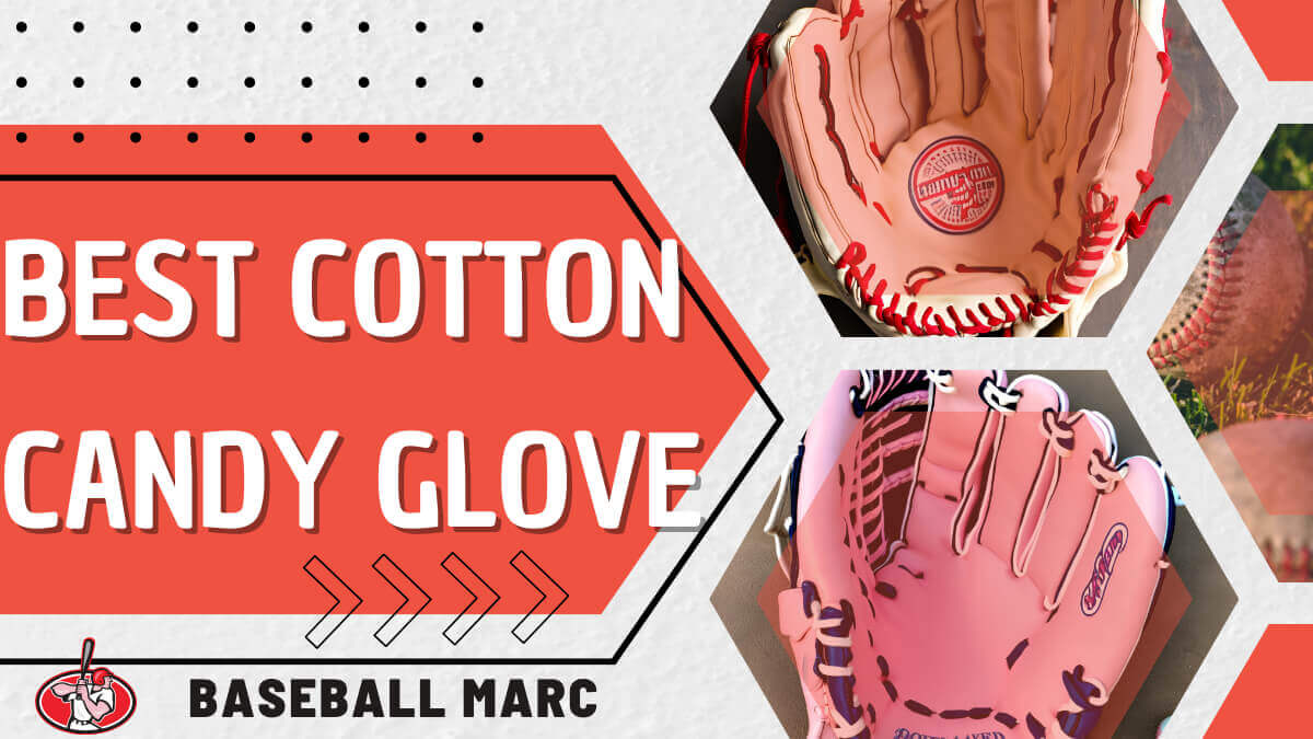 cotton candy baseball glove