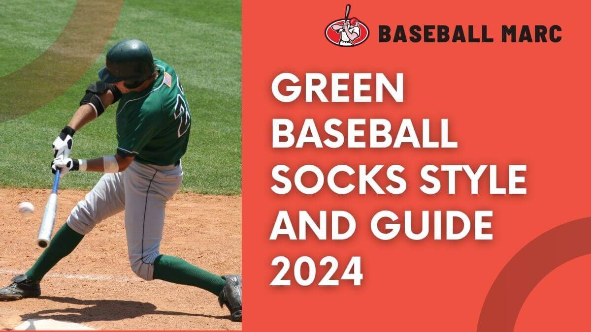 green baseball socks