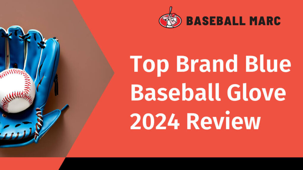 top brand blue baseball glove