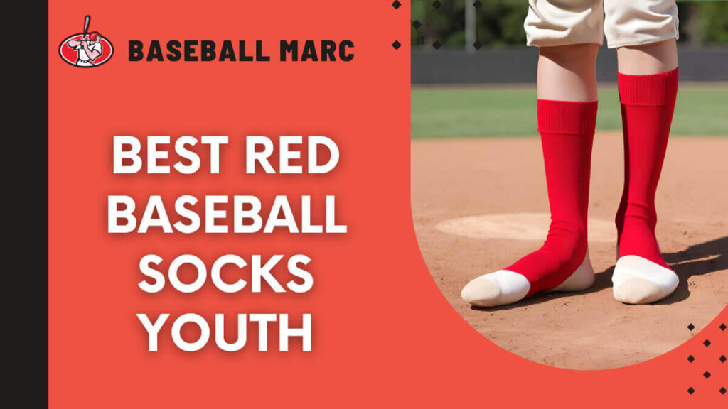 top brand red baseball socks